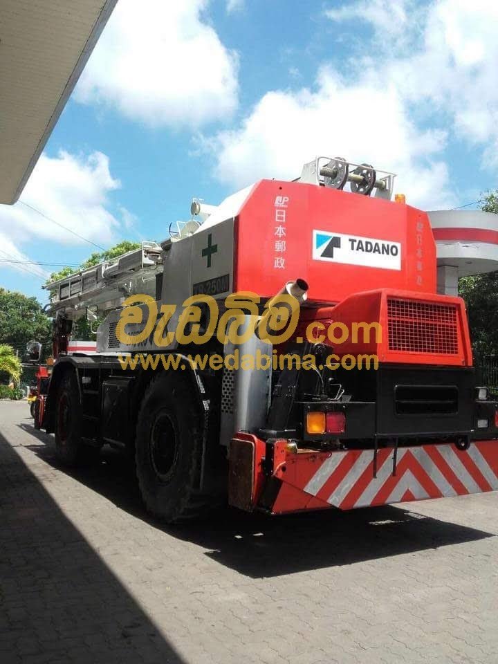 Cranes Hiring Sri Lanka - Rental Colombo