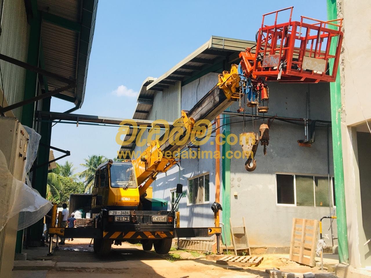 Bucket Cranes Hiring in Gampaha