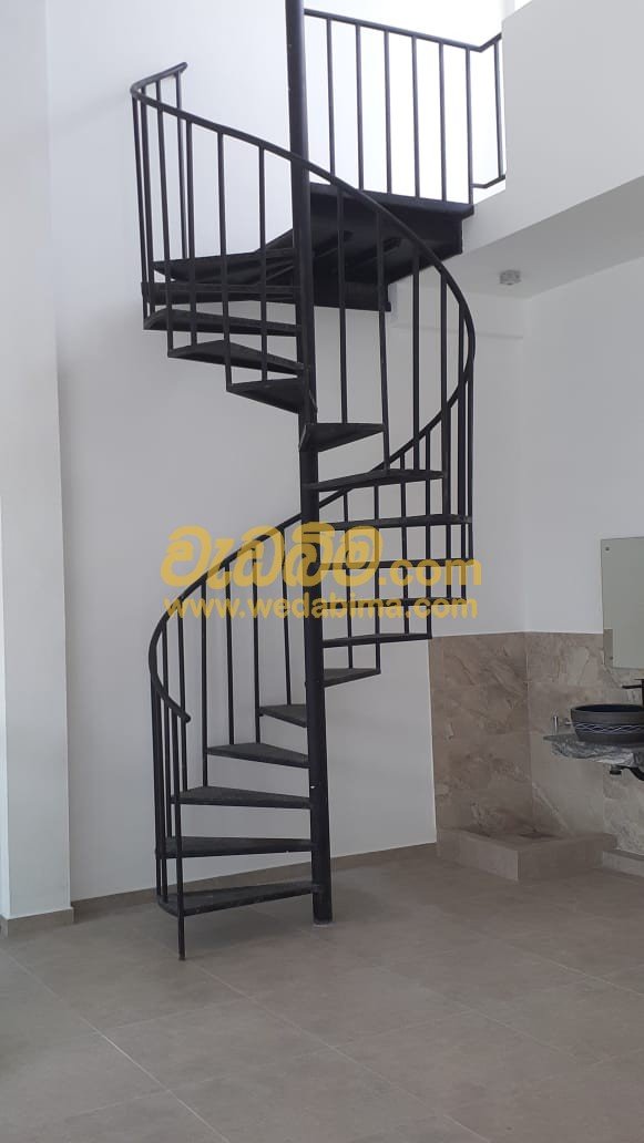 Steel hand railing design in Kottawa sri lanka