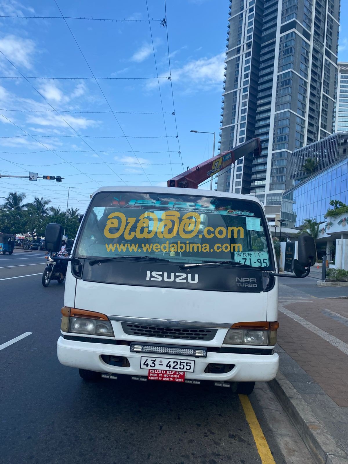 Crane Truck Hire in Sri Lanka