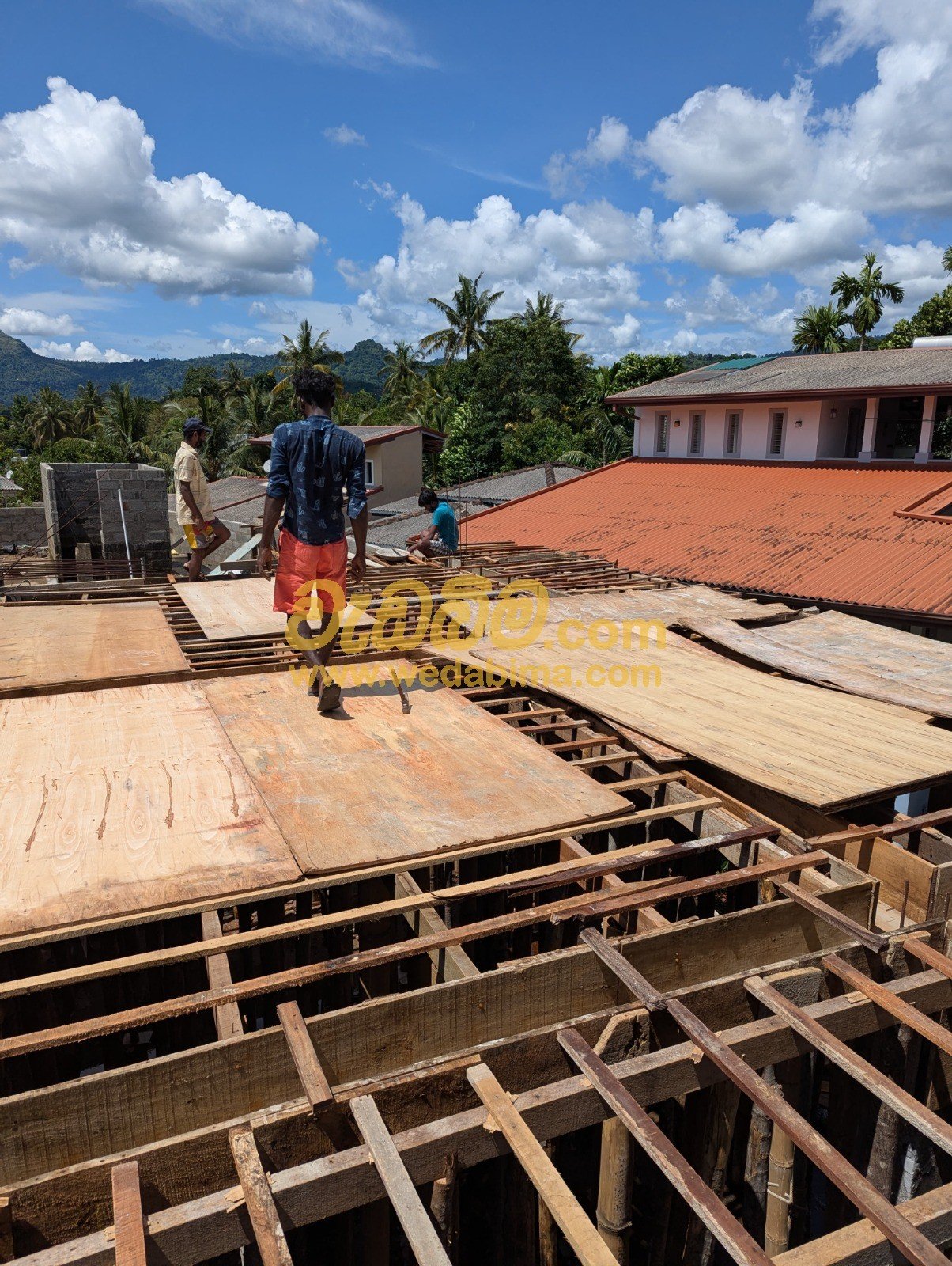 Slab Satalin Work price in kegalle