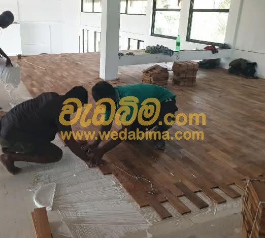 wooden flooring works in colombo
