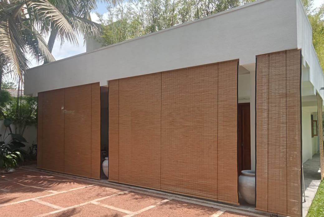 Bamboo Cane blinds in Sri Lanka
