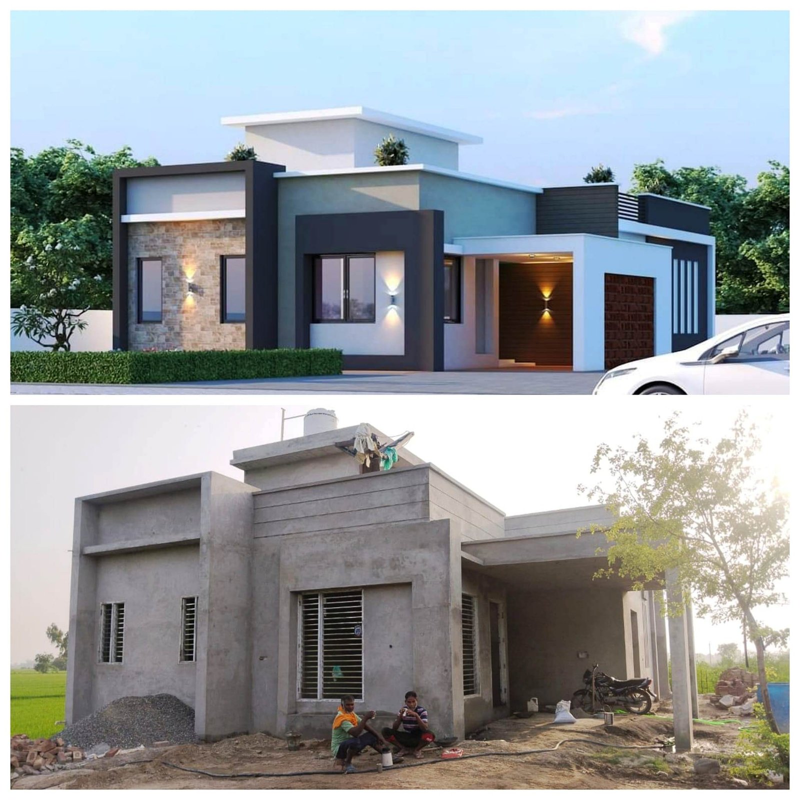 Complete house construction cost in gampaha