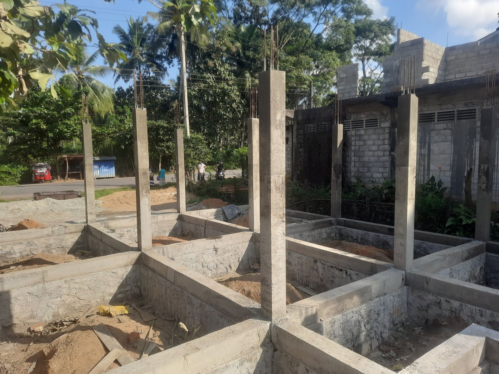 Concrete slab and shuttering work Minuwangoda