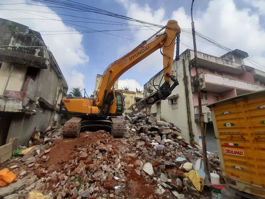 Demolition work price in homagama