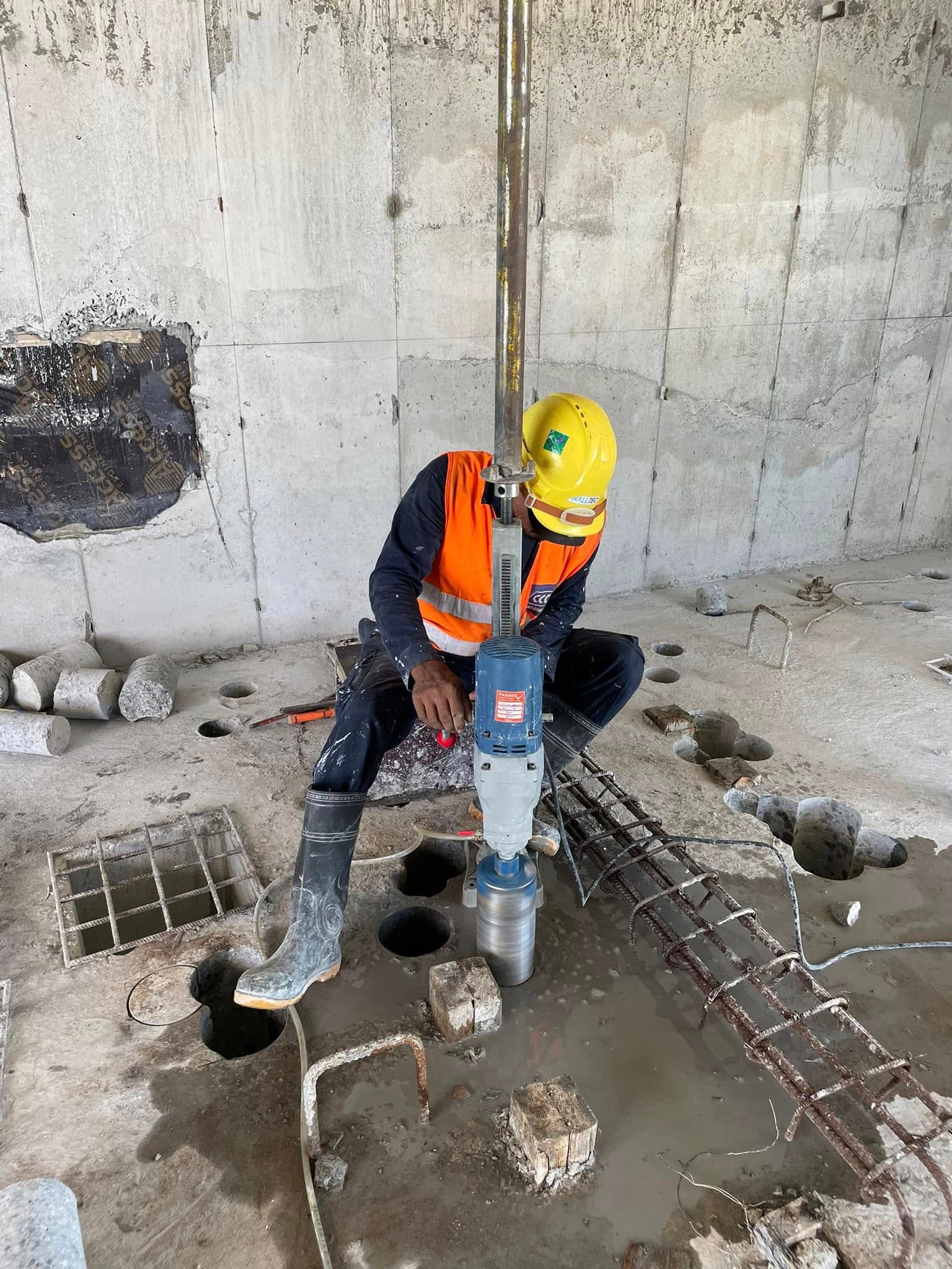 Concrete floor Drilling in colombo