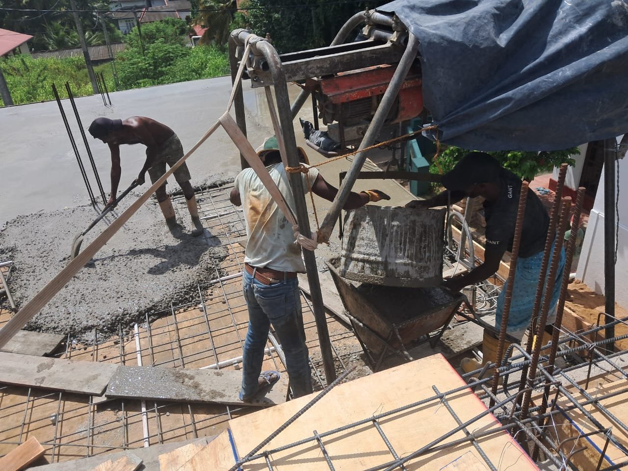 slab construction services Pamunuwa, Maharagama