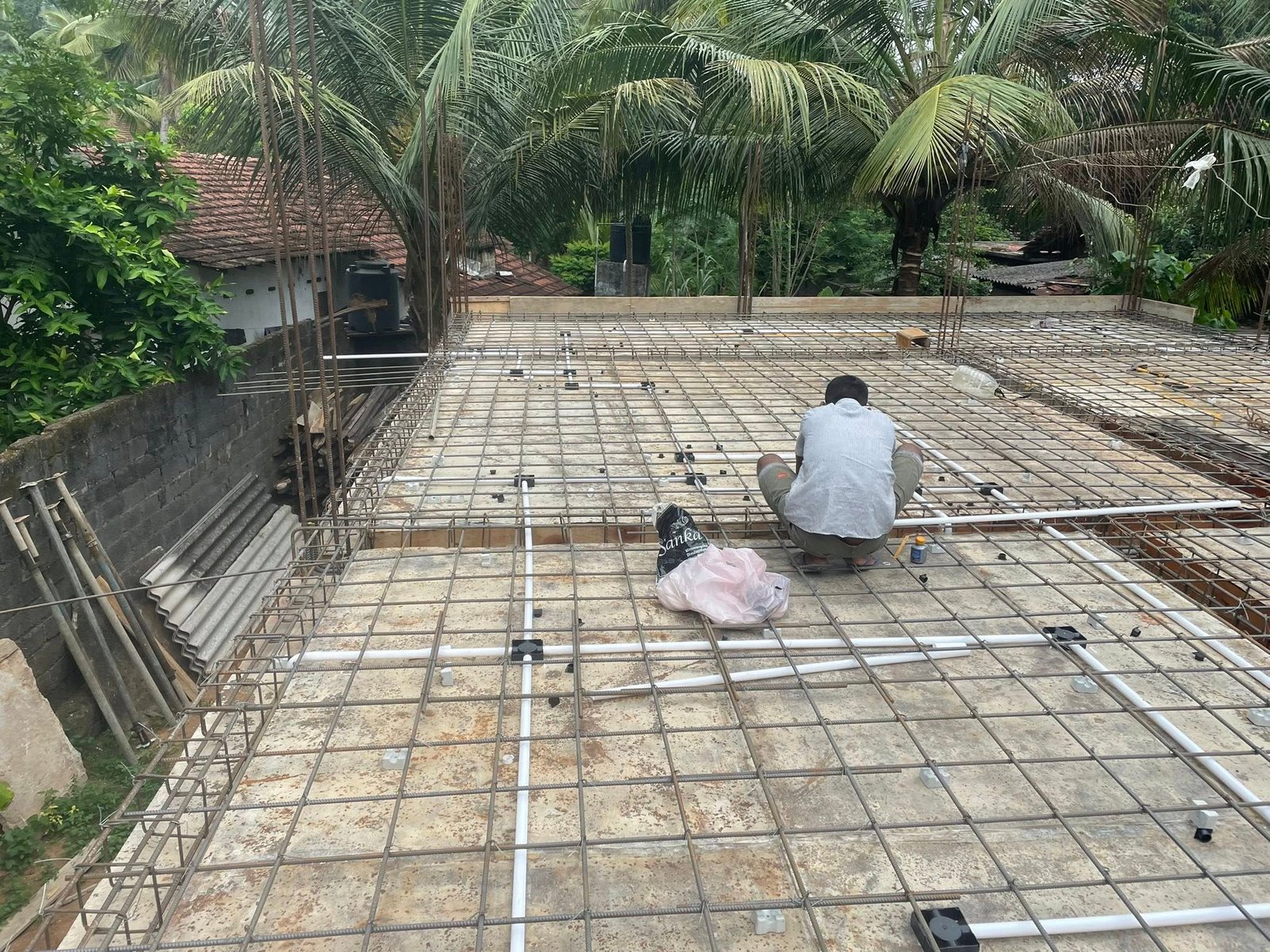 Concrete Slab Works in Divulapitiya gampaha