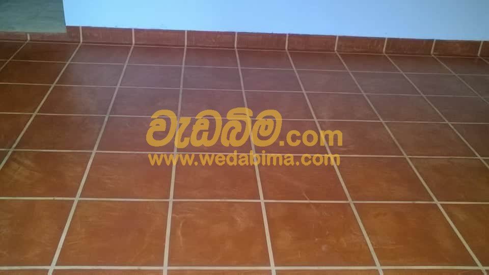 Clay Tile Flooring kottawa,Colombo