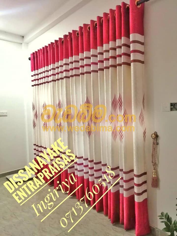 Curtain Designs for Living Room in Ingiriya