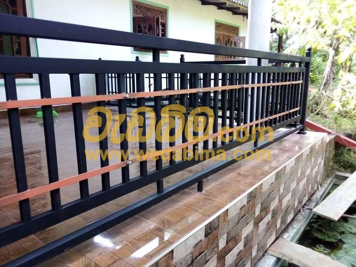 Steel Handrail Design Ingiriya Sri Lanka