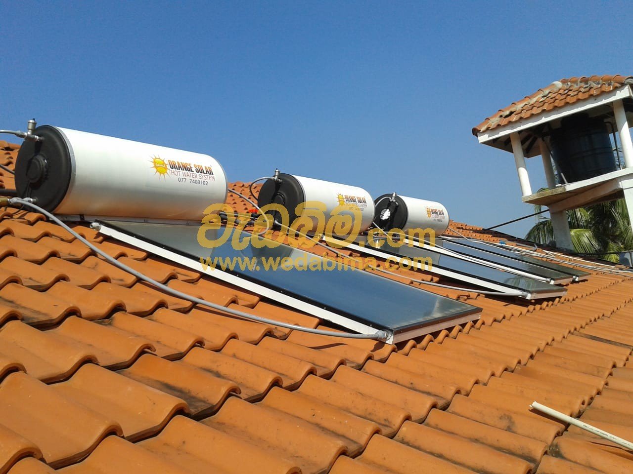 Solar Panel Water Heating Systems Colombo