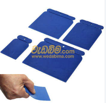4 Pcs Plastic Scraper Set