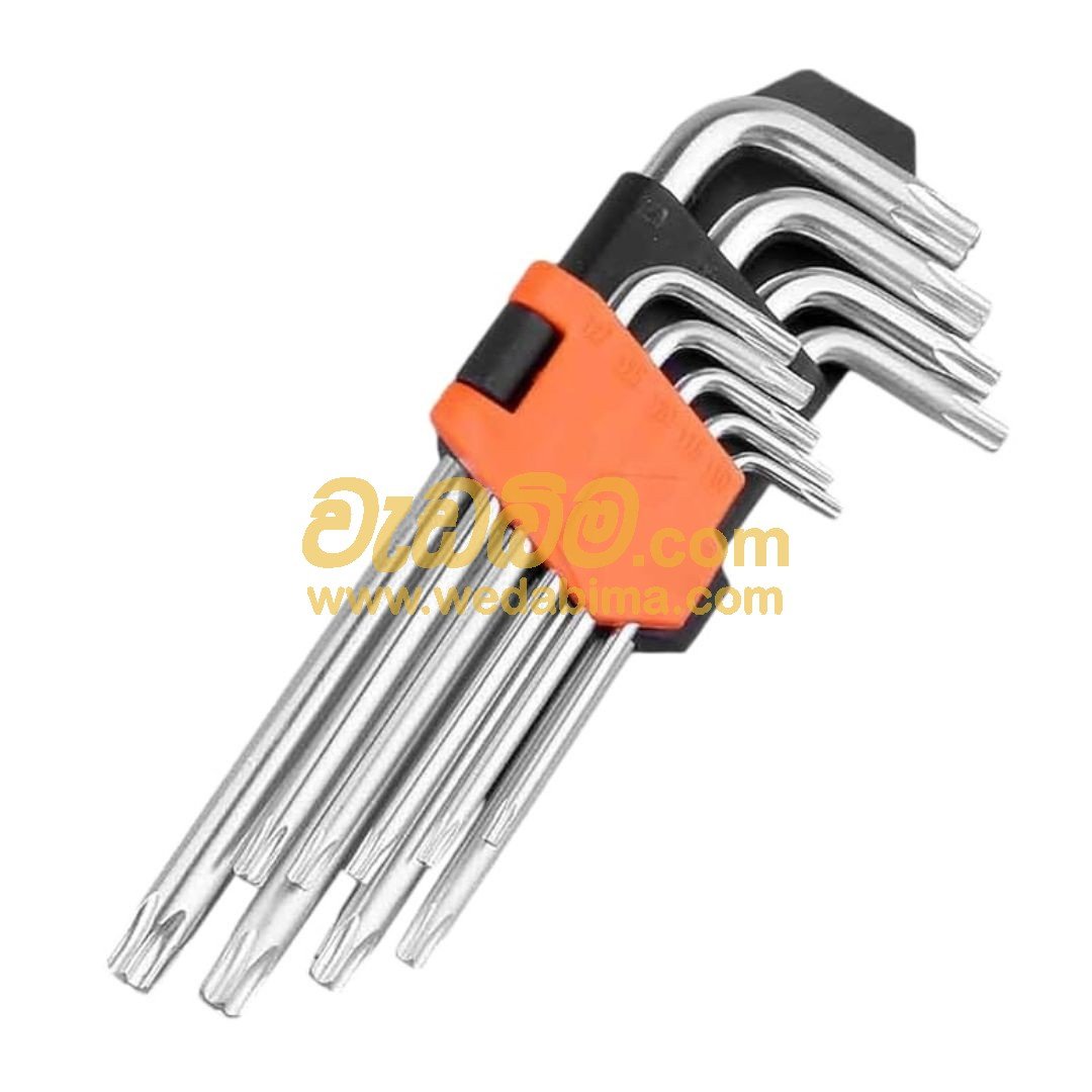 9Pcs Middle Allen key Hex Set